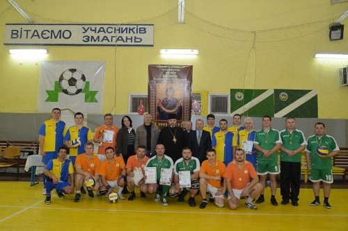 Завершилися спортивні змагання серед духовенства Коломийсько-Чернівецької єпархії